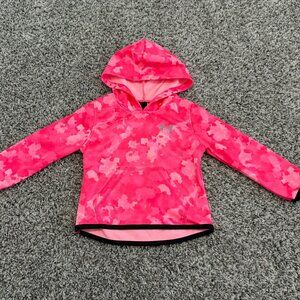Under Armour Long Sleeve Hooded Pink Camouflage Sweatshirt Girl's Size 2T